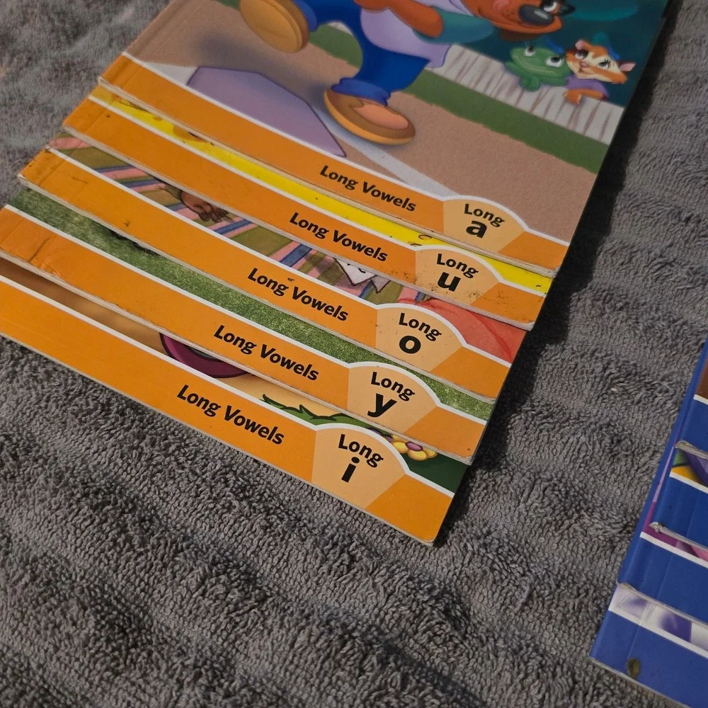 LeapFrog LeapReader Early Reading Series 9 Book Set Phonics Kids Vowels Multi